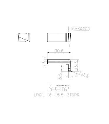 LPGIL 16-15.5-3T9PR IC907