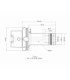 HSK A100 HYDRO 25X150