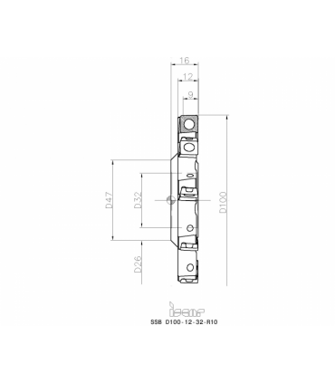 SSB D100-12-32-R10