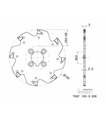 TGSF 100-3-22K