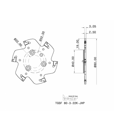 TGSF 80-3-22K-JHP