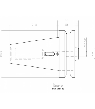 BT50 MT1X 45