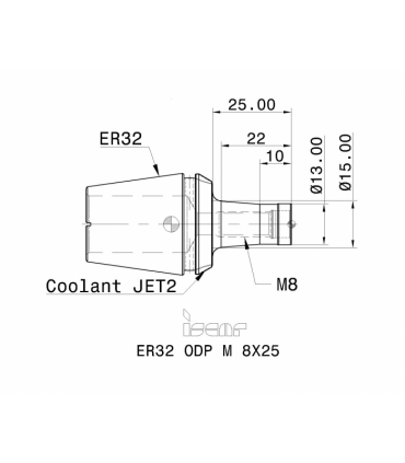 ER32 ODP M08X25