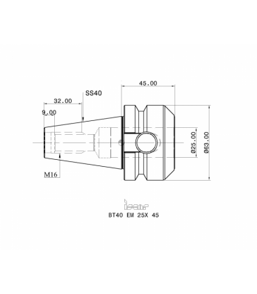 BT40 EM 25X 45