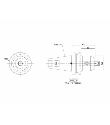 BT40 FC EM12X65