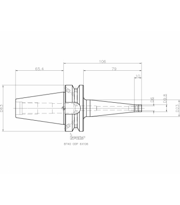 BT40 ODP 6X106