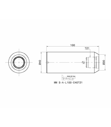 MM S-A-L100-C40T21