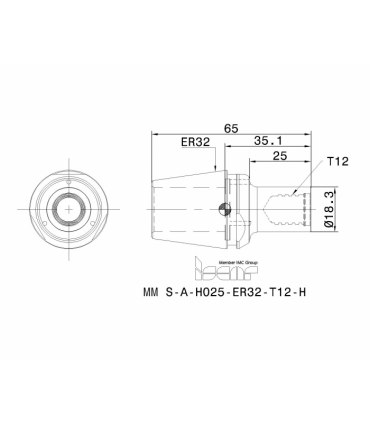 MM S-A-H025-ER32-T12-H