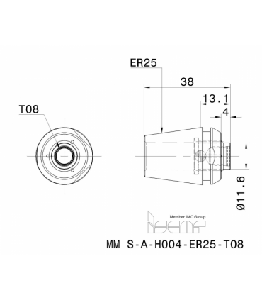 MM S-A-H004-ER25-T08-H