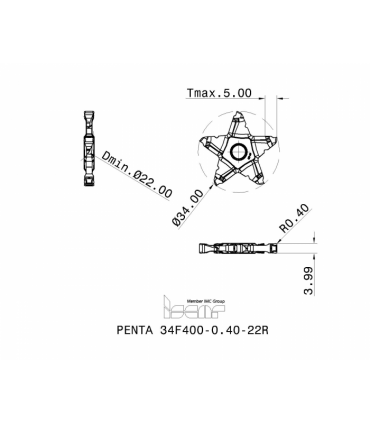 PENTA 34F400-0.40-22R IC908