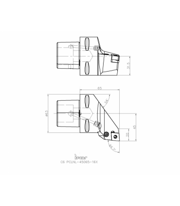 C6 PCLNL-45065-16X
