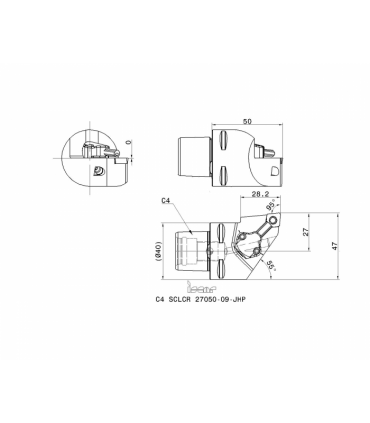 C4 SCLCR-27050-09-JHP