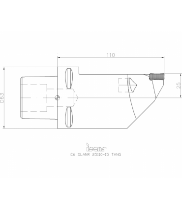 C6 SLANR 25110-15 TANG