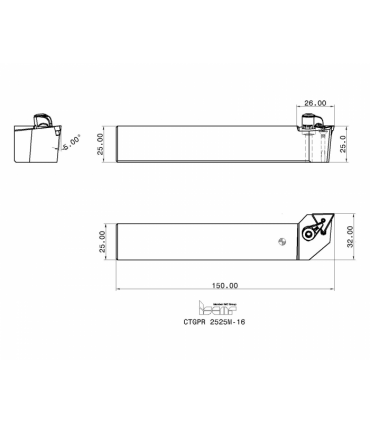 CTGPR 2525M-16