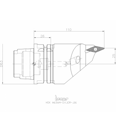 HSK A63WH-SVJCR-J16