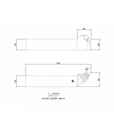 MTJNR 2525M-16W-M