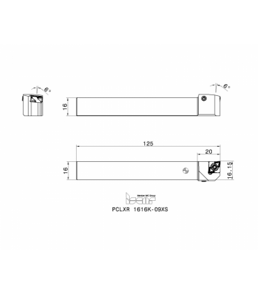 PCLXR 1616K-09XS