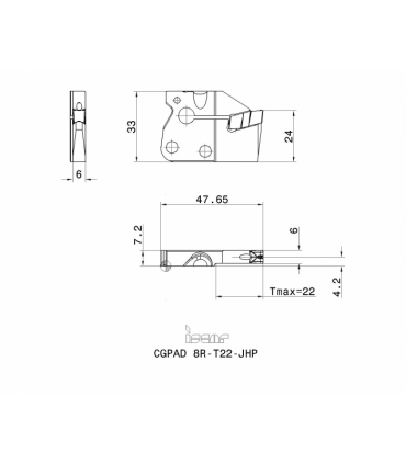 CGPAD 8R-T22-JHP