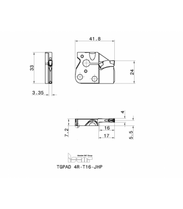TGPAD 4R-T16-JHP