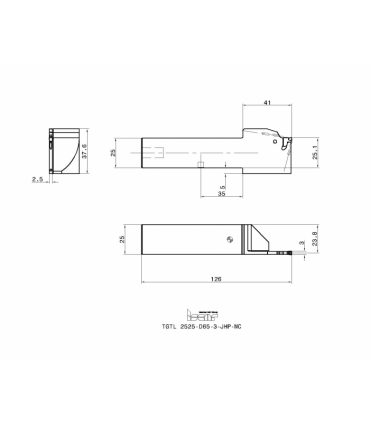 TGTL 2525-D65-3-JHP-MC