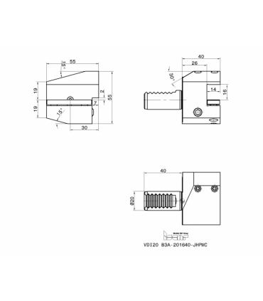 VDI20 B3A-201640-JHPMC