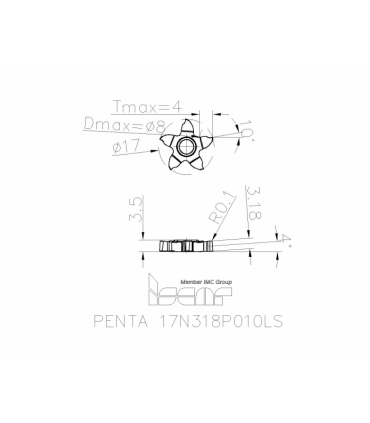 PENTA 17N318P010LS IC1008