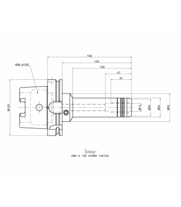HSK A100 HYDRO 14X150