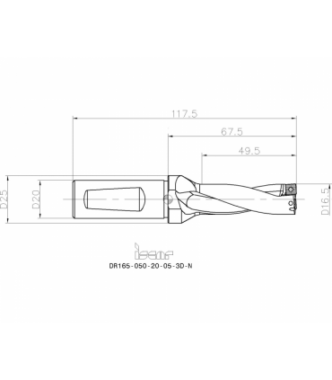DR165-050-20-05-3D-N