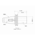 DIN69871 40 MT3X 70