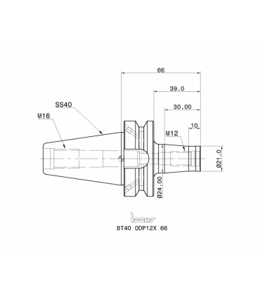 BT40 ODP12X 66