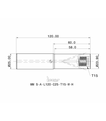 MM S-A-L120-C25-T15-W-H