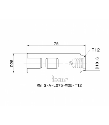 MM S-A-L075-W25-T12