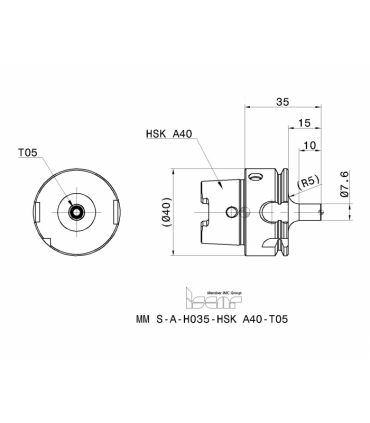 MM S-A-H035-HSK A40-T05