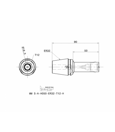 MM S-A-H050-ER32-T12-H