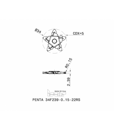 PENTA 34F239-0.15-22RS IC908
