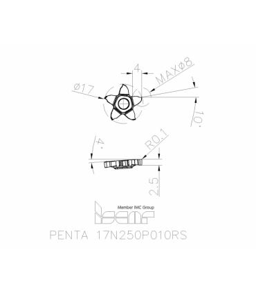 PENTA 17N250P010RS IC1008