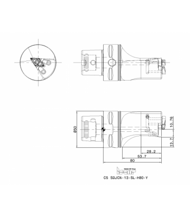 C5 SDJCN-13-SL-H80-Y
