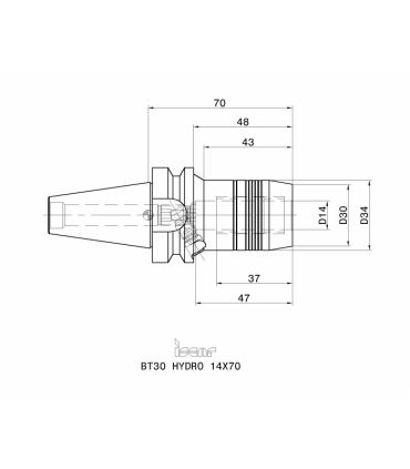 BT30 HYDRO 14X70