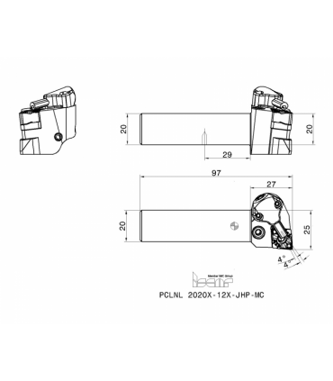 PCLNL 2020X-12X-JHP-MC