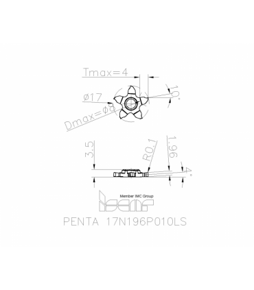 PENTA 17N196P010LS IC1008