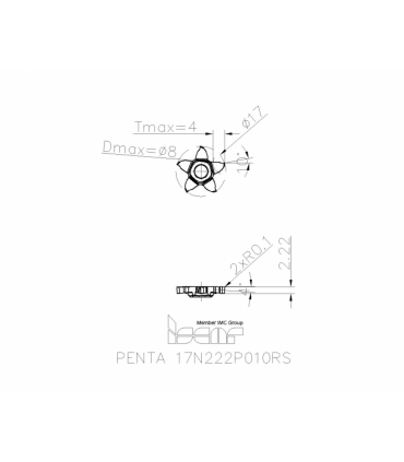 PENTA 17N222P010RS IC1008