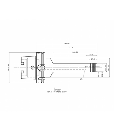 HSK A100 HYDRO 8X200