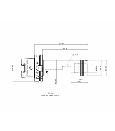 HSK A100 HYDRO 32X200