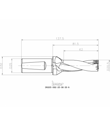 DR205-062-25-06-3D-N