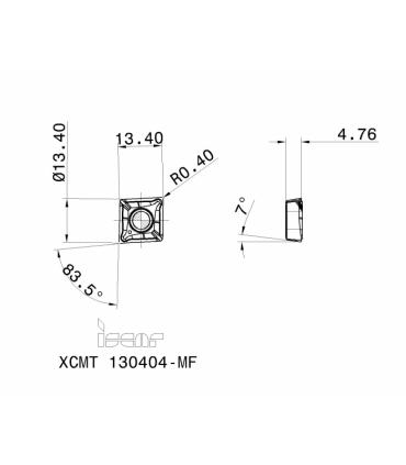 XCMT 130404-MF IC908