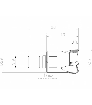 E93CN D35-3-M16-10