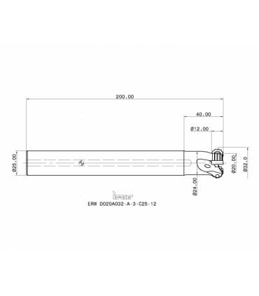 ERW D020A032-A-3-C25-12