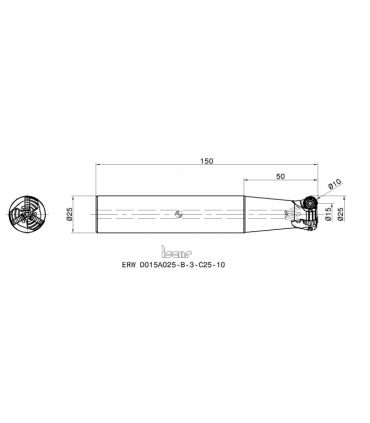 ERW D015A025-B-3-C25-10