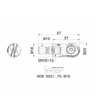 HCM D20/.75-M10