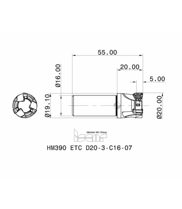 HM390 ETC D20-3-C16-07